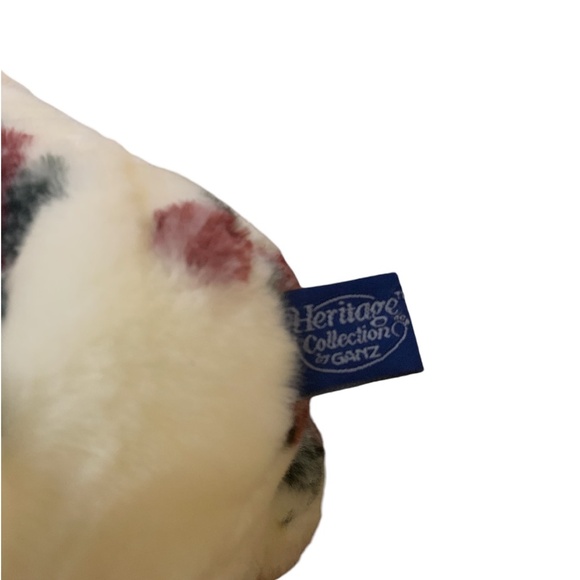 Teddy Ganz Heritage Collection Bean Bottom Plush Cream Flower Print - Picture 4 of 4